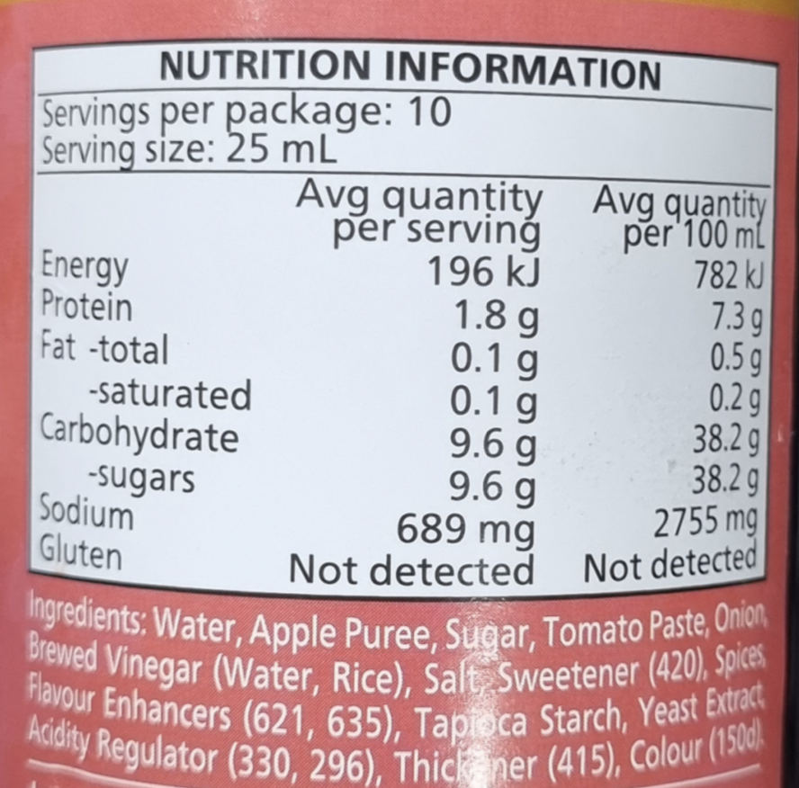 Product Label 1
