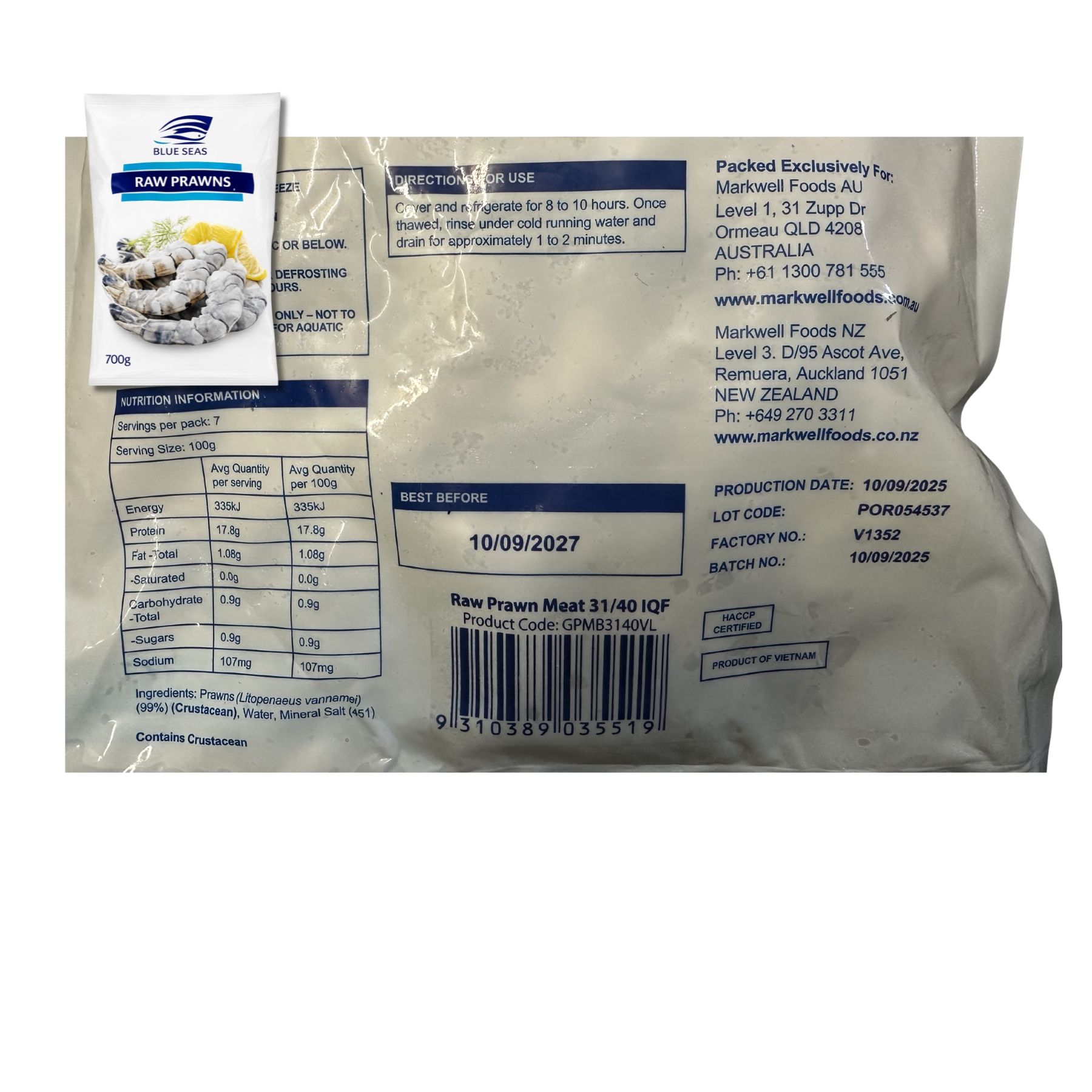 Product Label 1