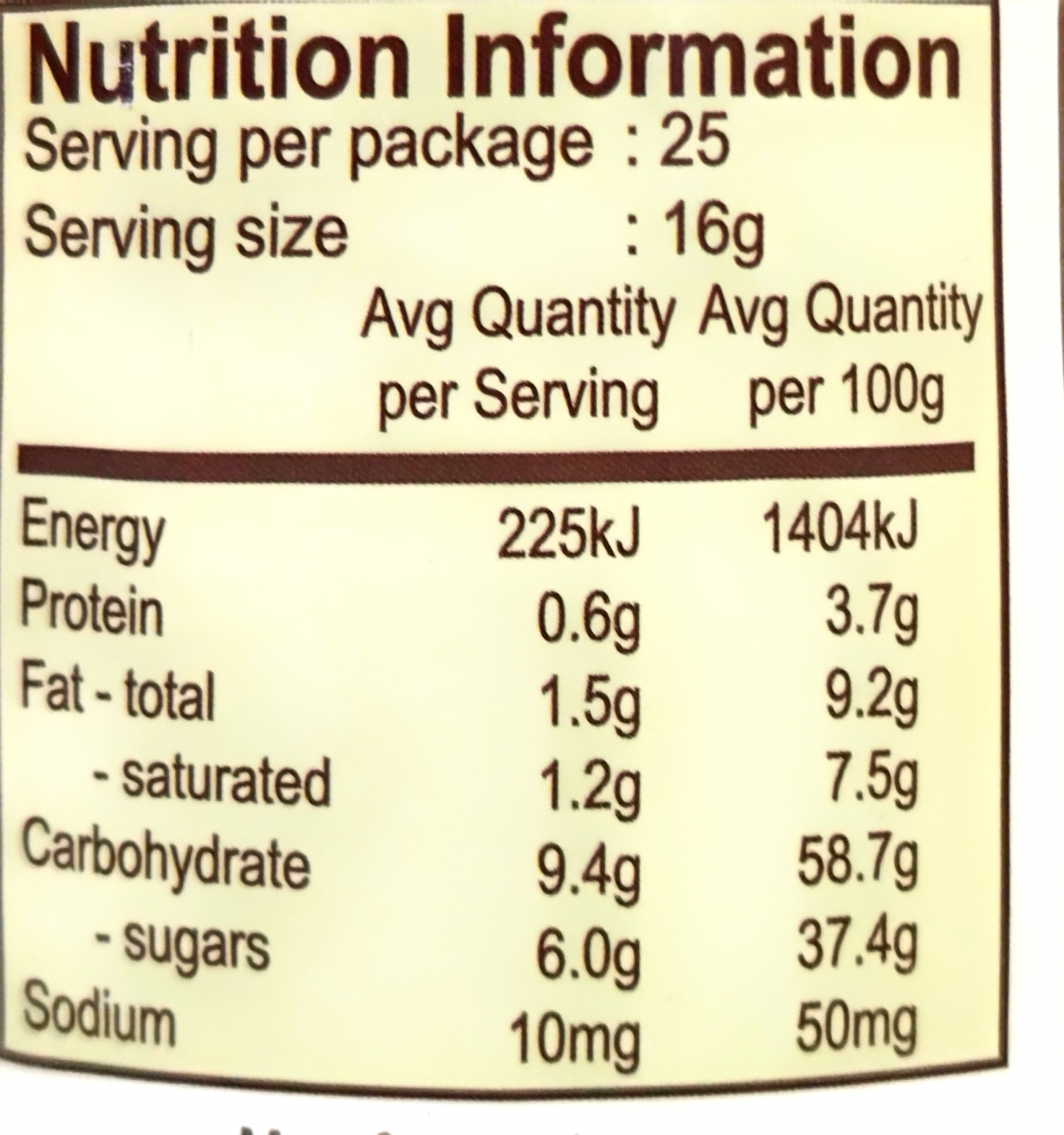 Product Label 2