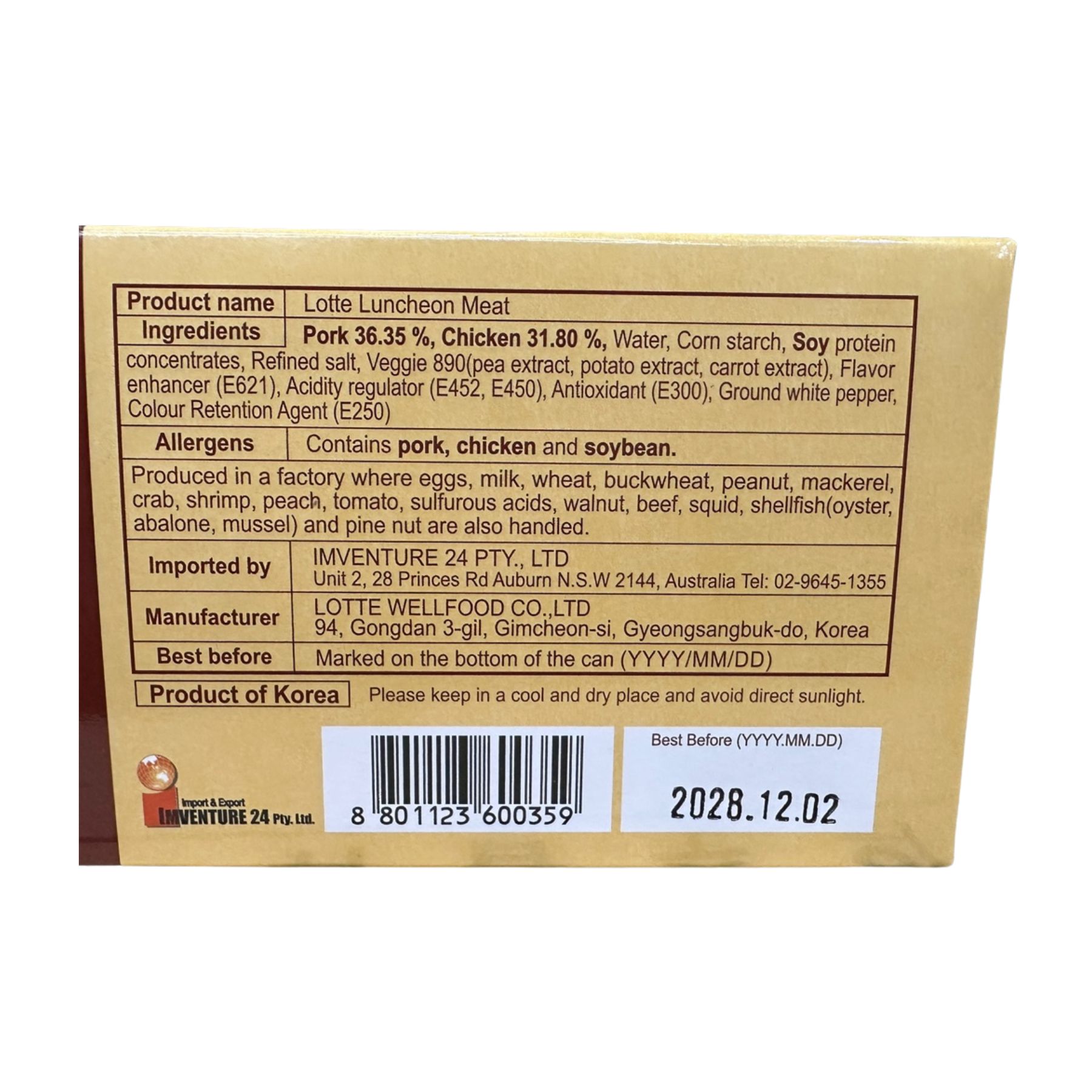Product Label 1
