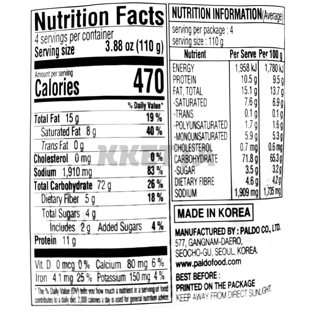 Product Label 1