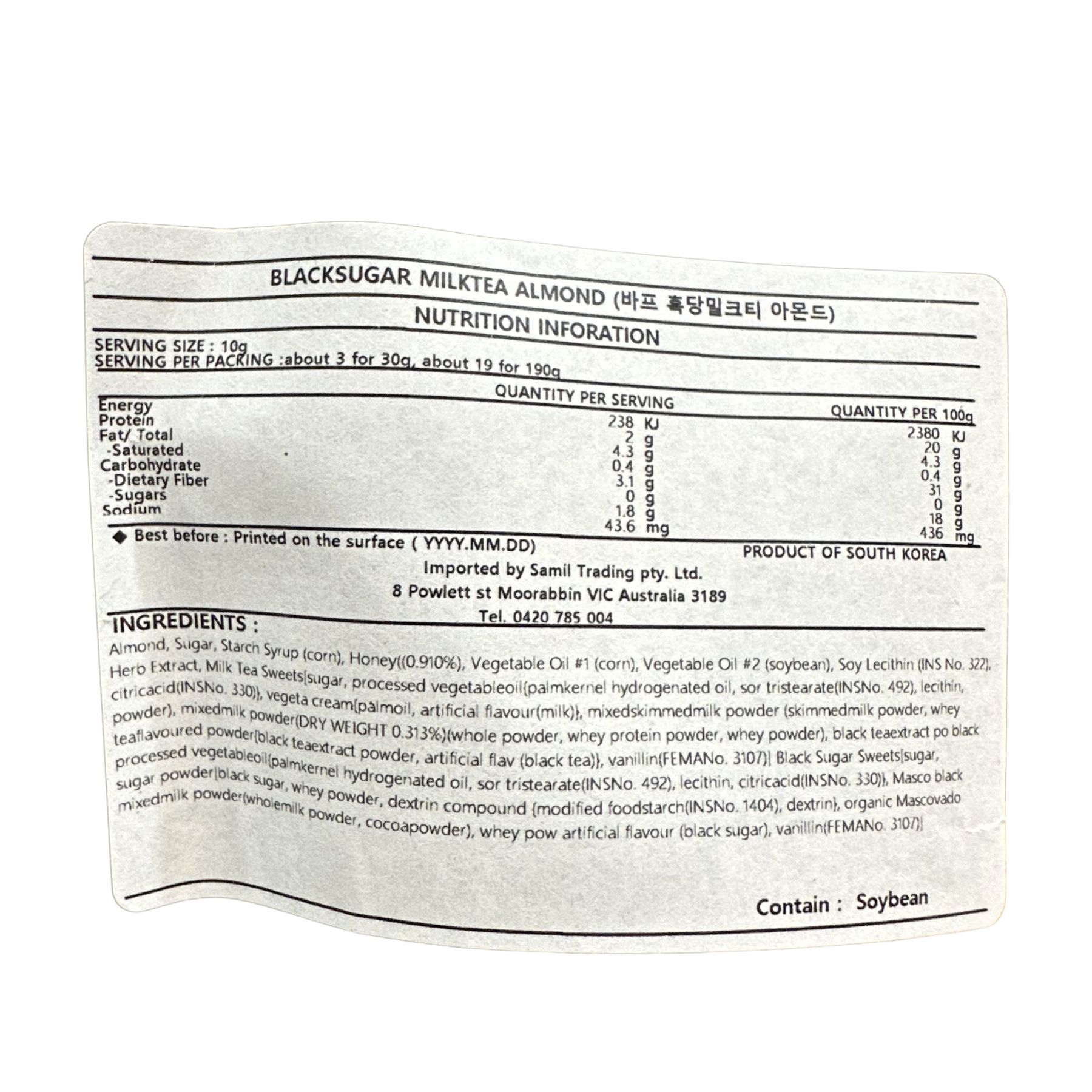 Product Label 1