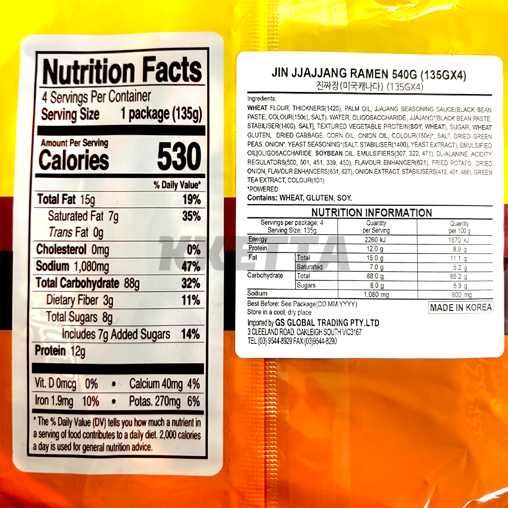 Product Label 1