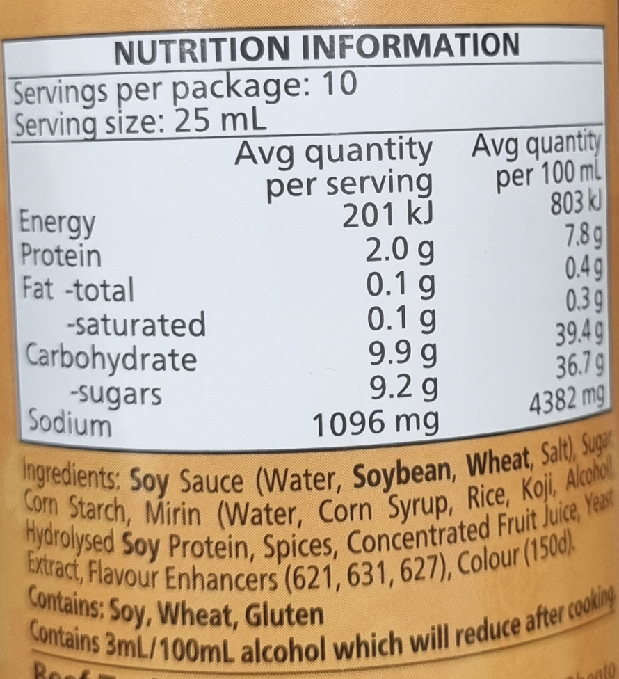 Product Label 1