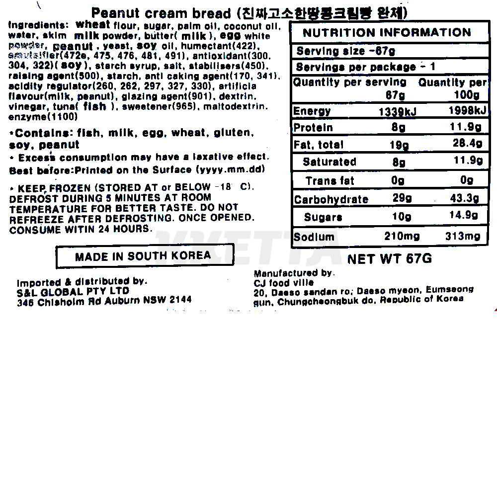 Product Label 1