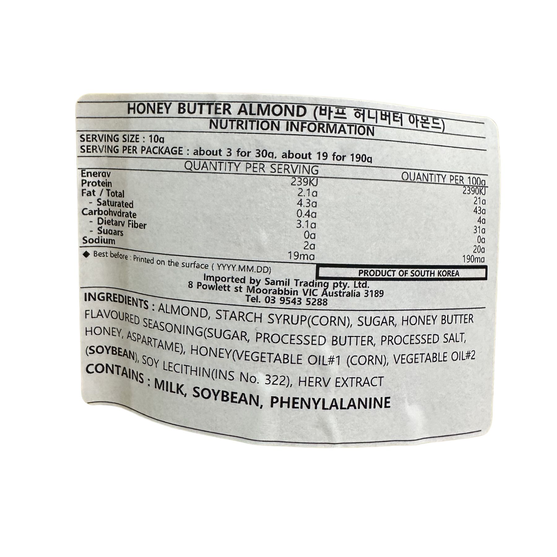 Product Label 1