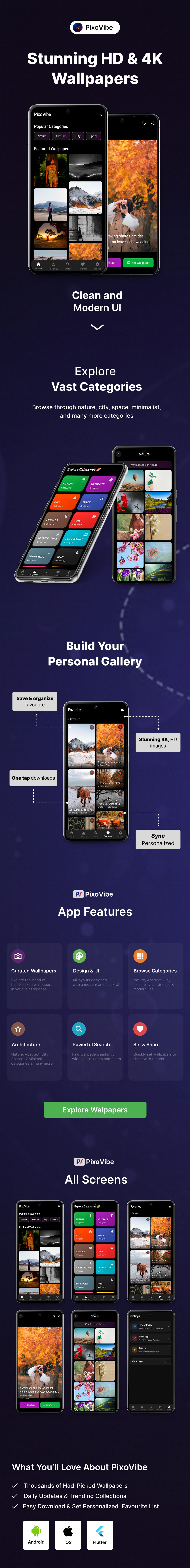 Wallpaper App Screenshot