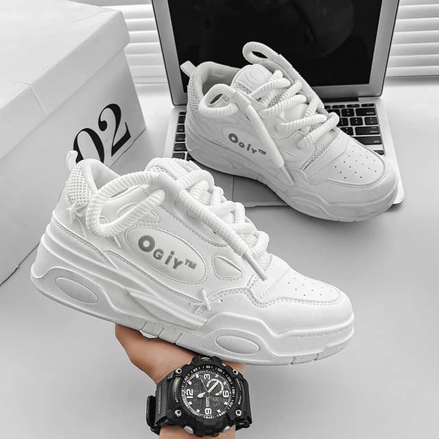 NEW RETRO SHOES HIGH PREMIUM QUALITY Trendy Popular OGGY WHITE For Men Sneakers For Men