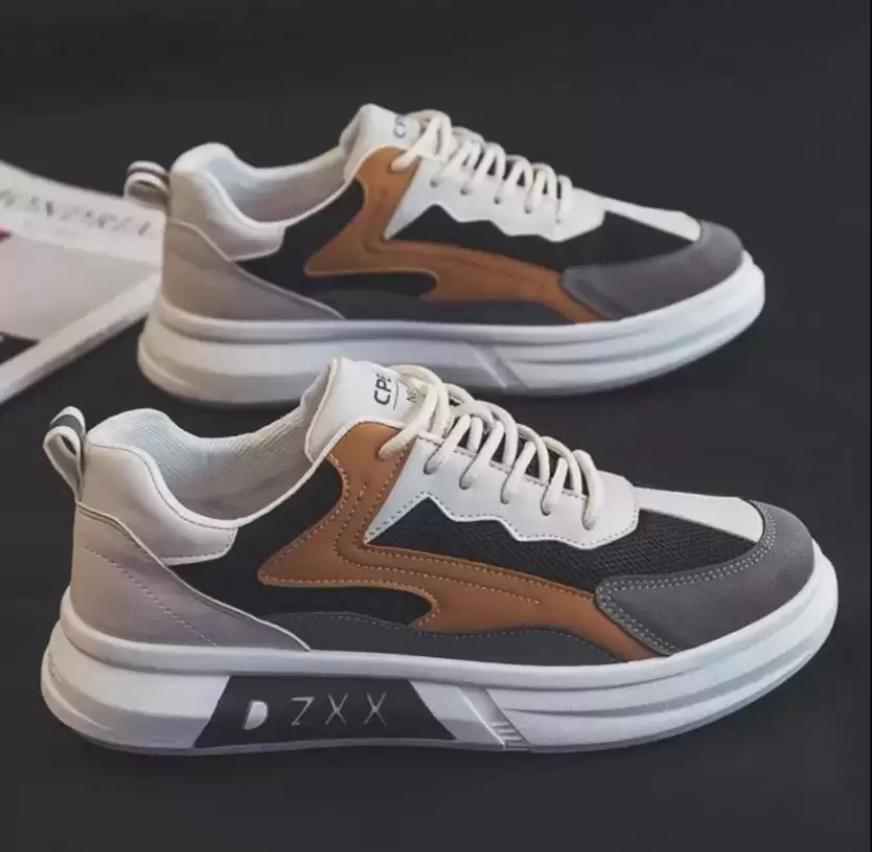 VZAZZY White Casual Trendy Daily use Comfortable Sneakers For Men