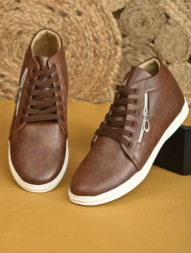 Synthetic Leather Light Weight Shoes Designer Shoes for Men - Stylish Casual Shoes,Sneakers for Boys and Men Sneakers For Men  | Ekjor
