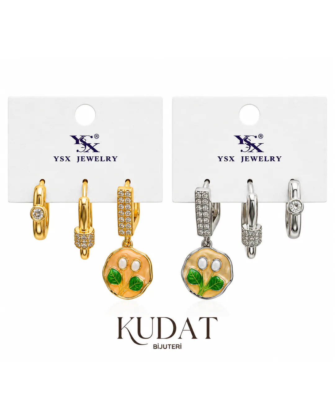 3’Lü Ysx Küpe