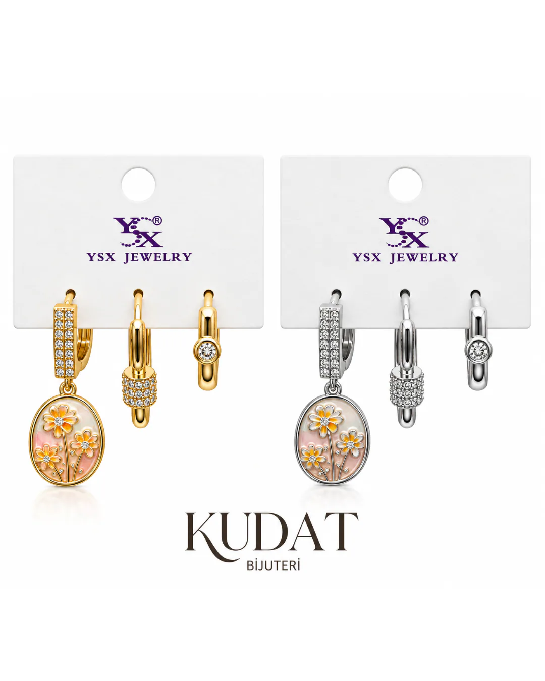 3’Lü Ysx Küpe