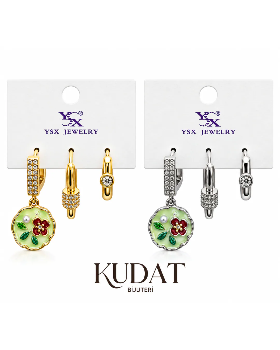 3’Lü Ysx Küpe