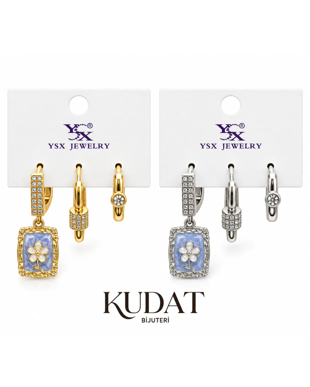 3’Lü Ysx Küpe