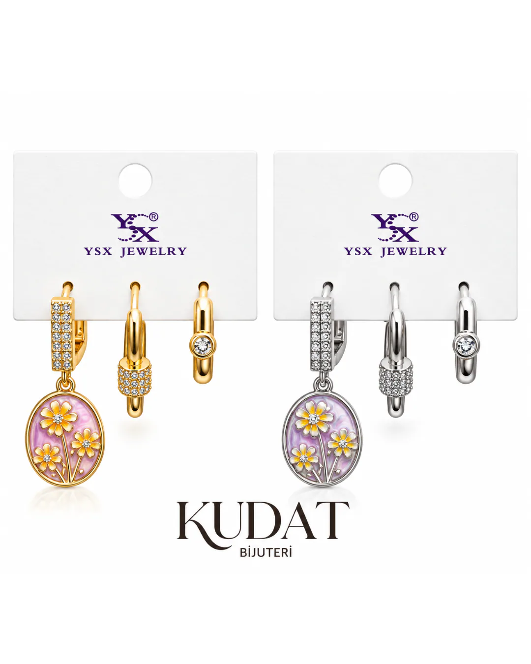 3’Lü Ysx Küpe