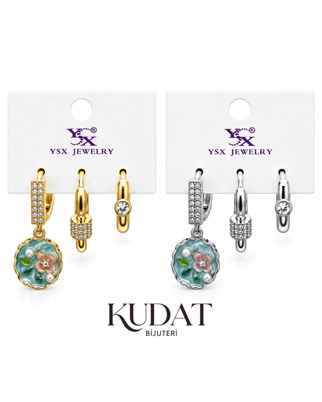 3’Lü Ysx Küpe