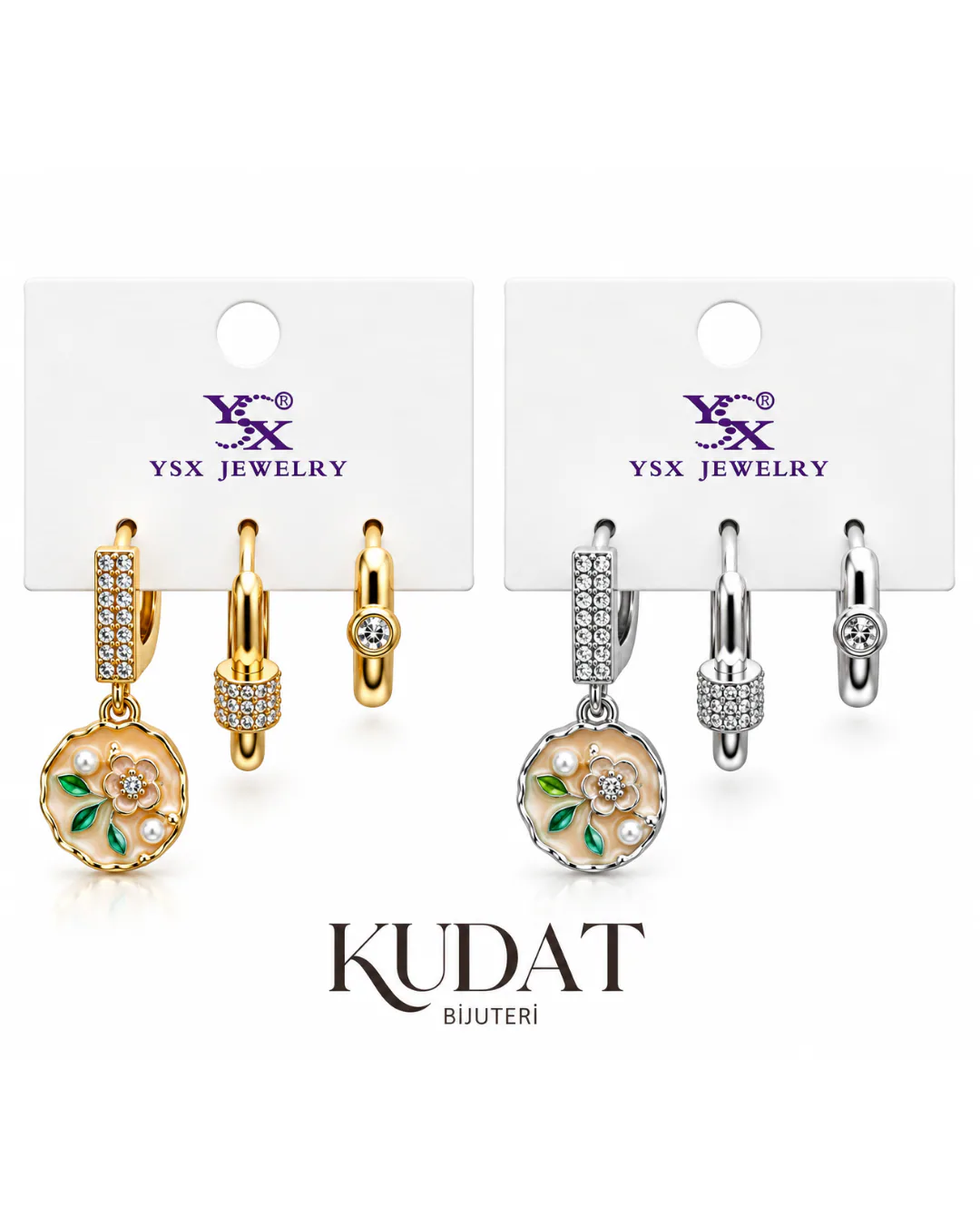 3’Lü Ysx Küpe