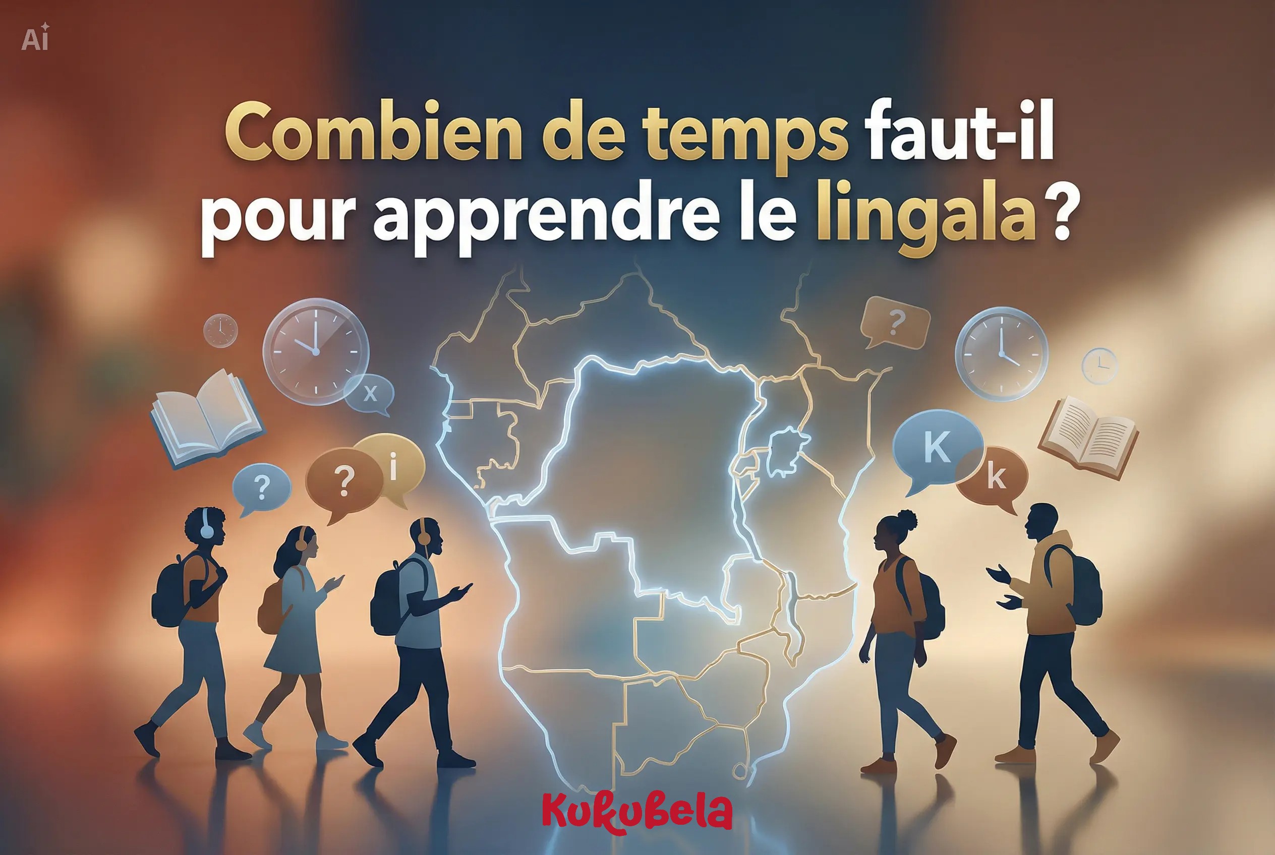 Combien de temps faut-il pour apprendre le lingala?