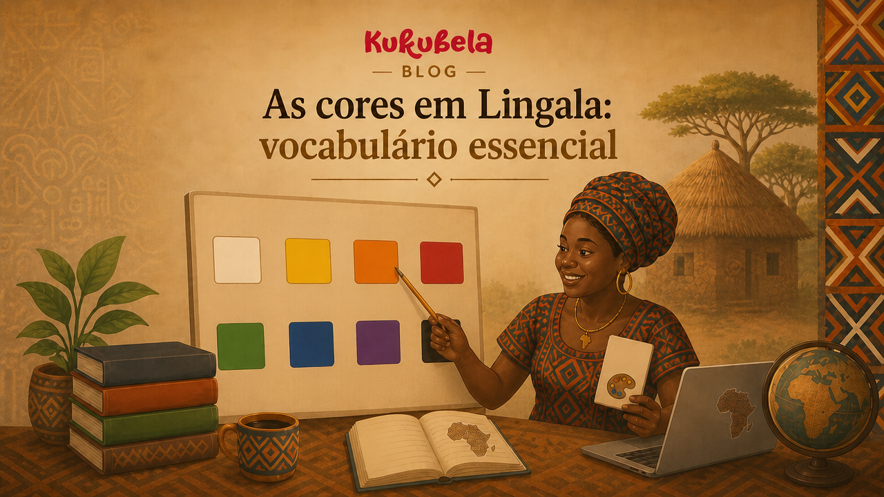 As cores em Lingala: vocabulário essencial
