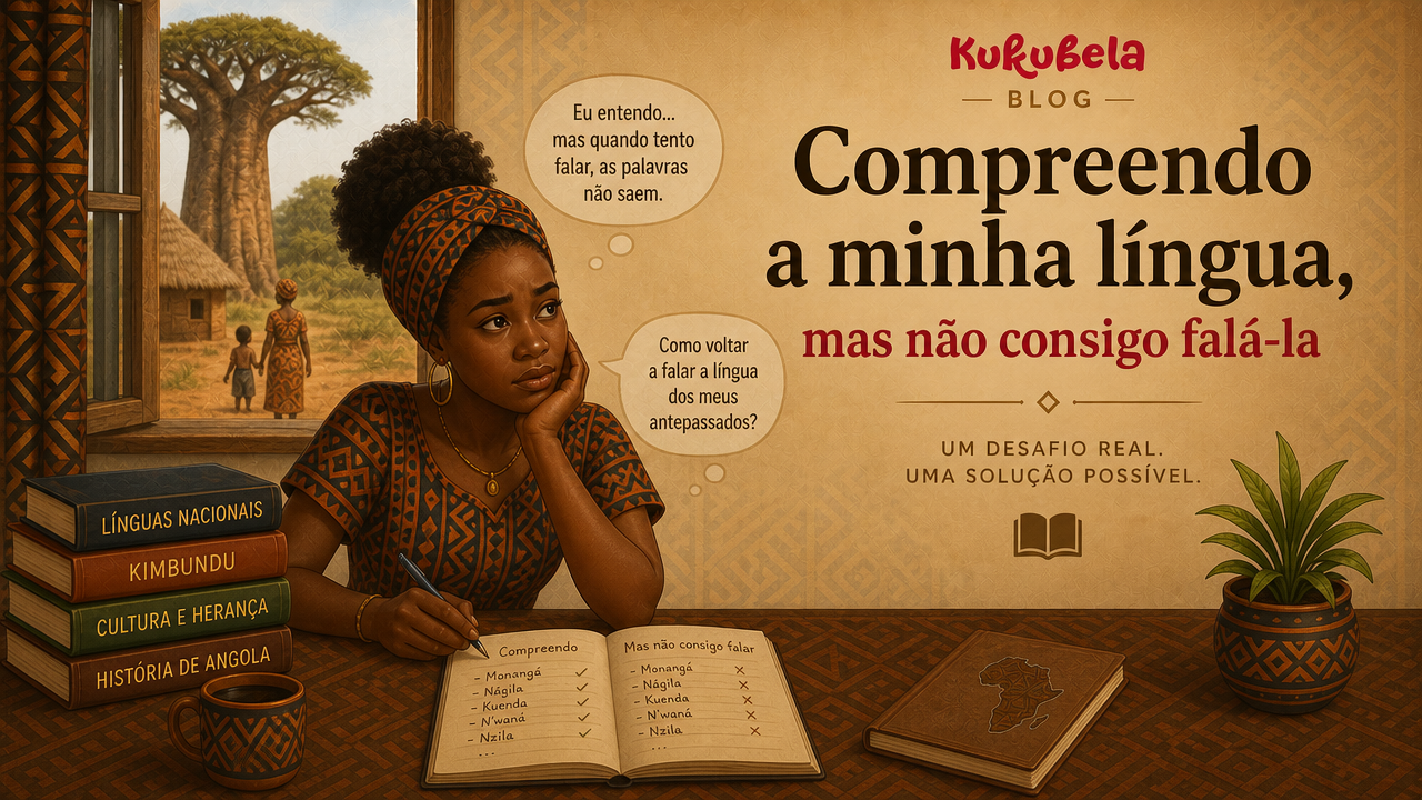 Compreendo a minha língua, mas não consigo falá-la