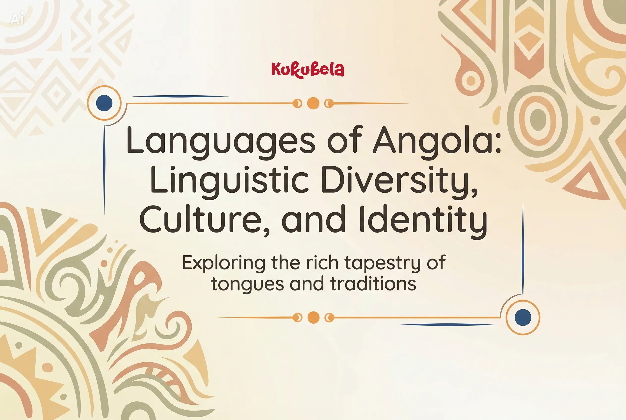 Languages of Angola: Linguistic Diversity, Culture, and Identity