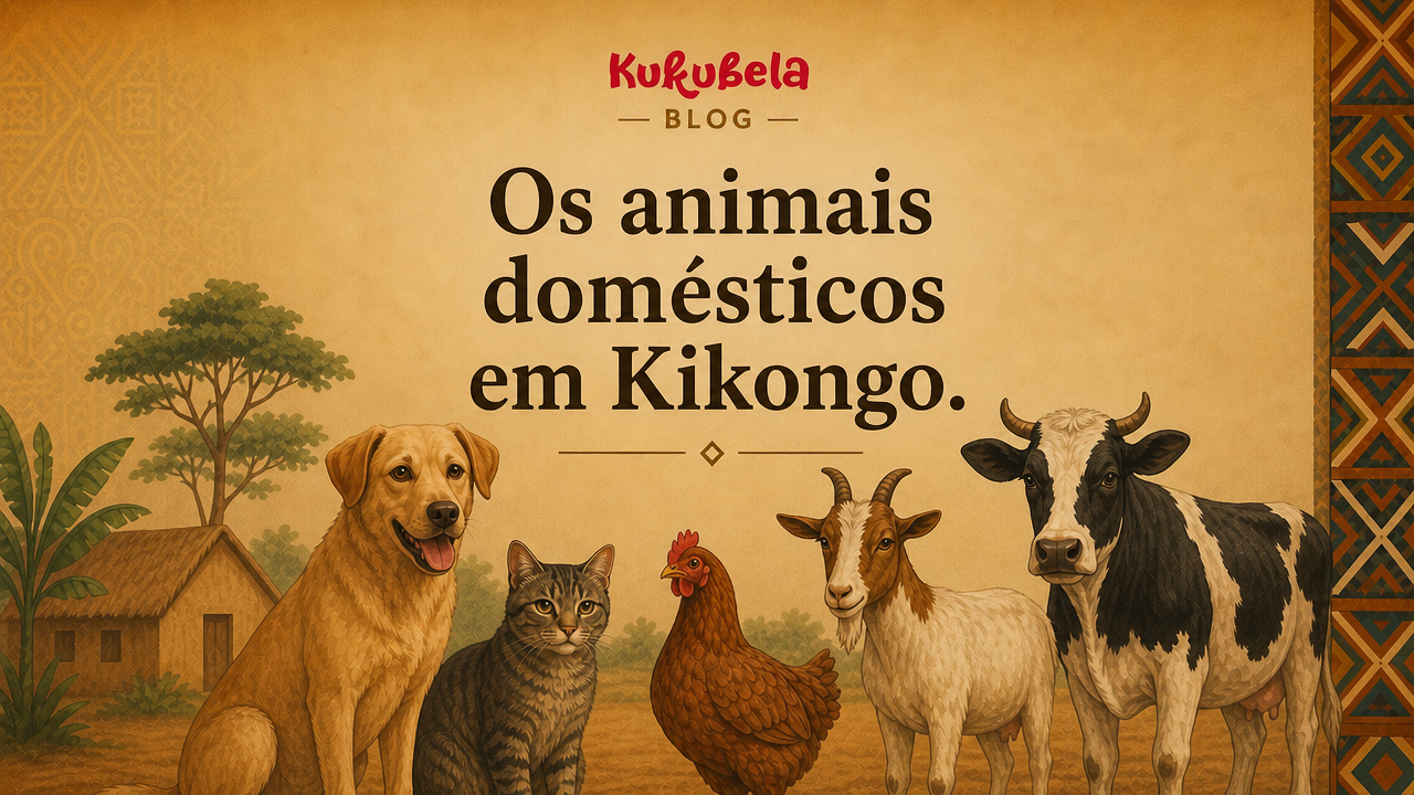 Os animais domésticos em Kikongo