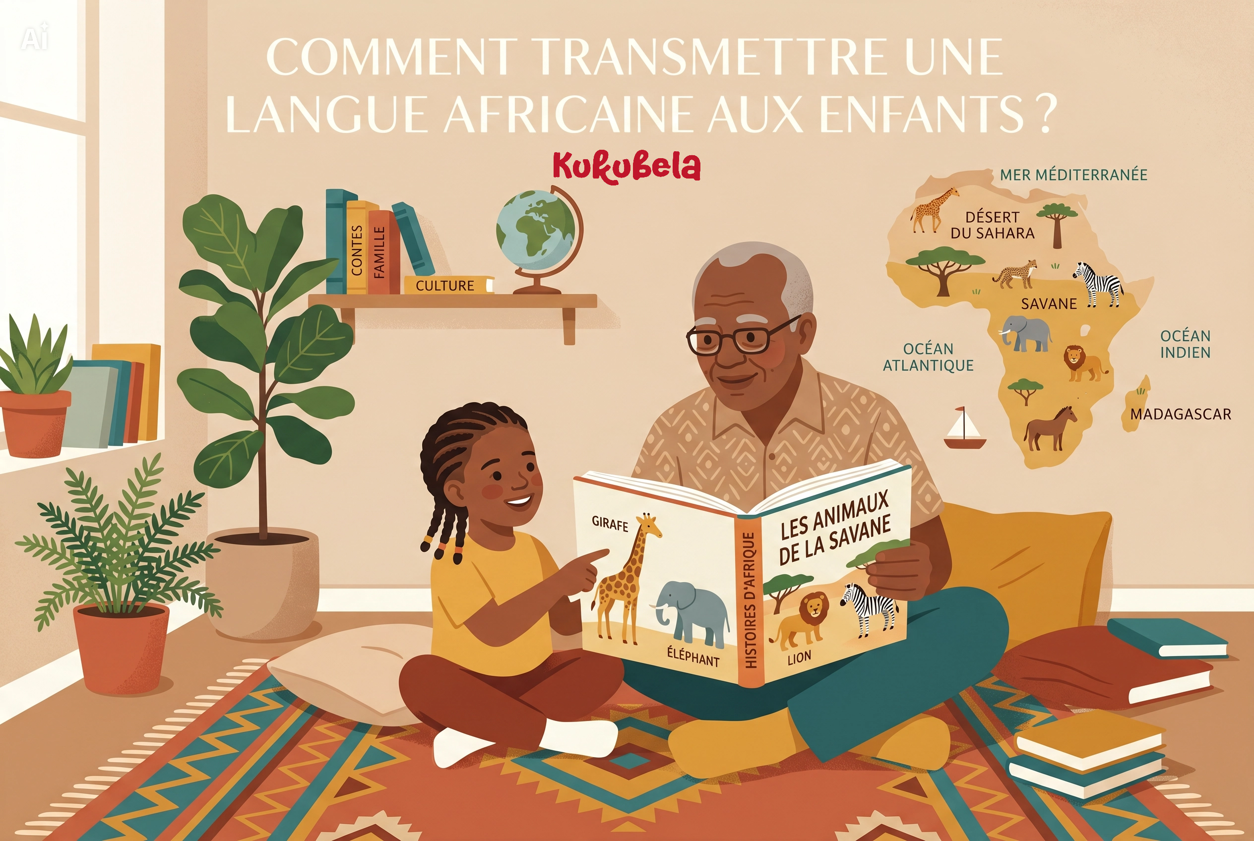 Comment transmettre une langue africaine aux enfants?