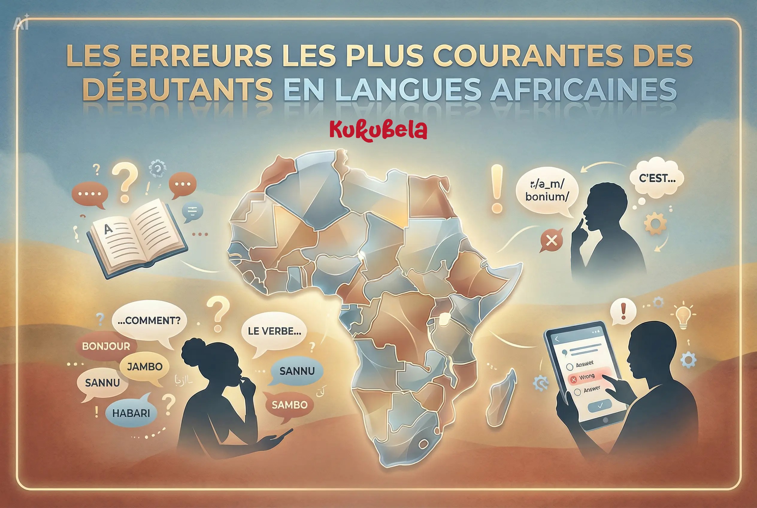 Les erreurs les plus courantes des débutants en langues africaines