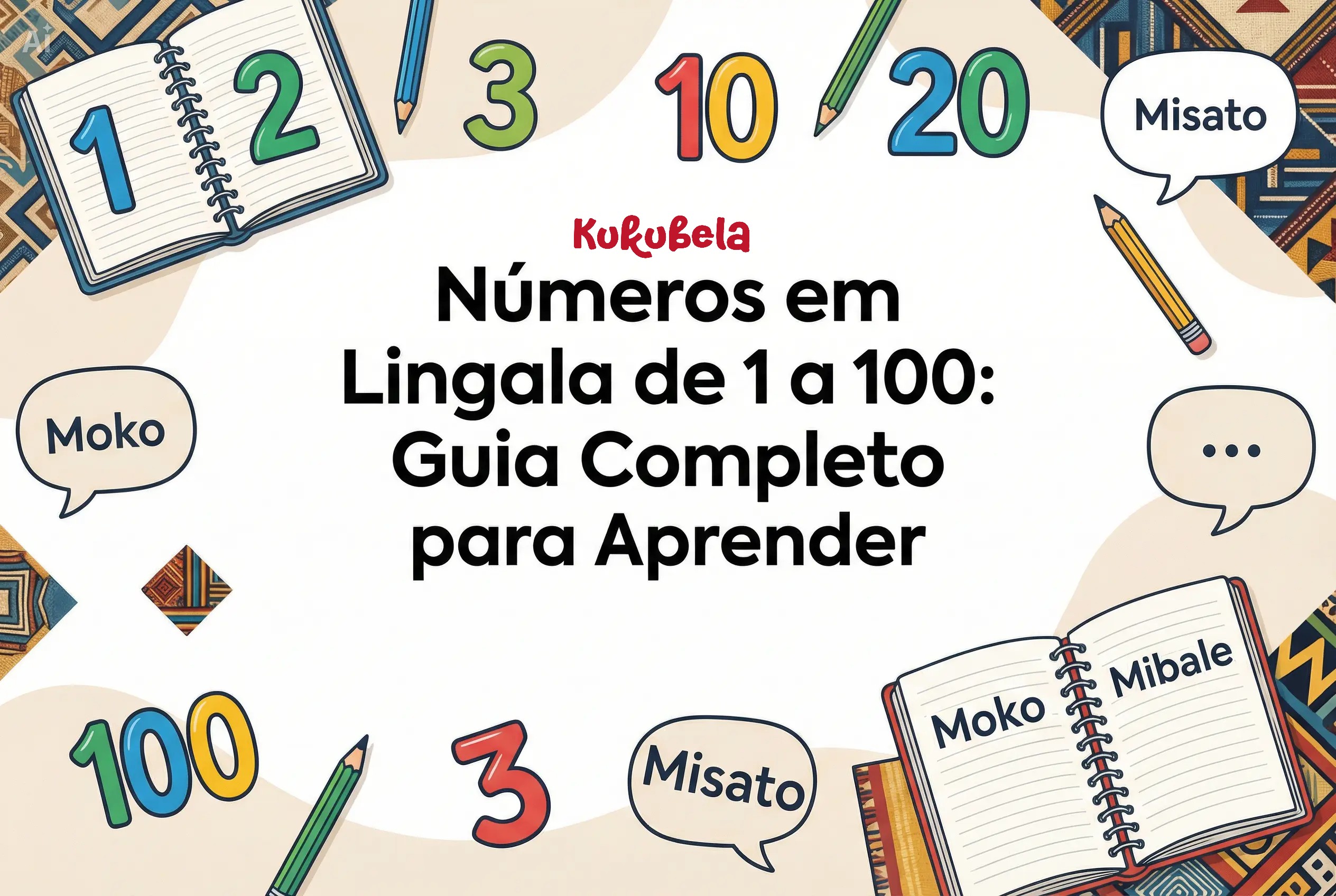 Números em Lingala de 1 a 100
