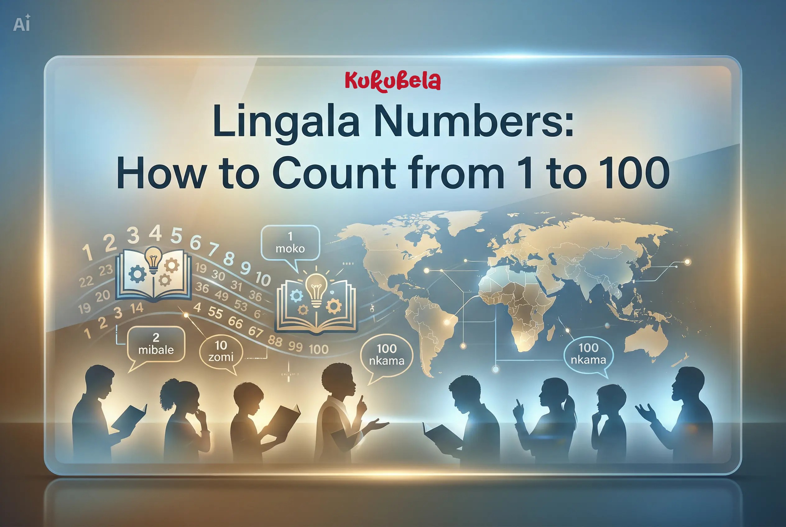 Lingala Numbers: How to Count from 1 to 100