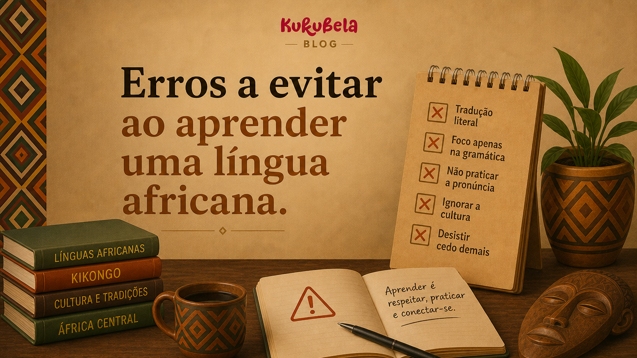 Erros a evitar ao aprender uma língua africana