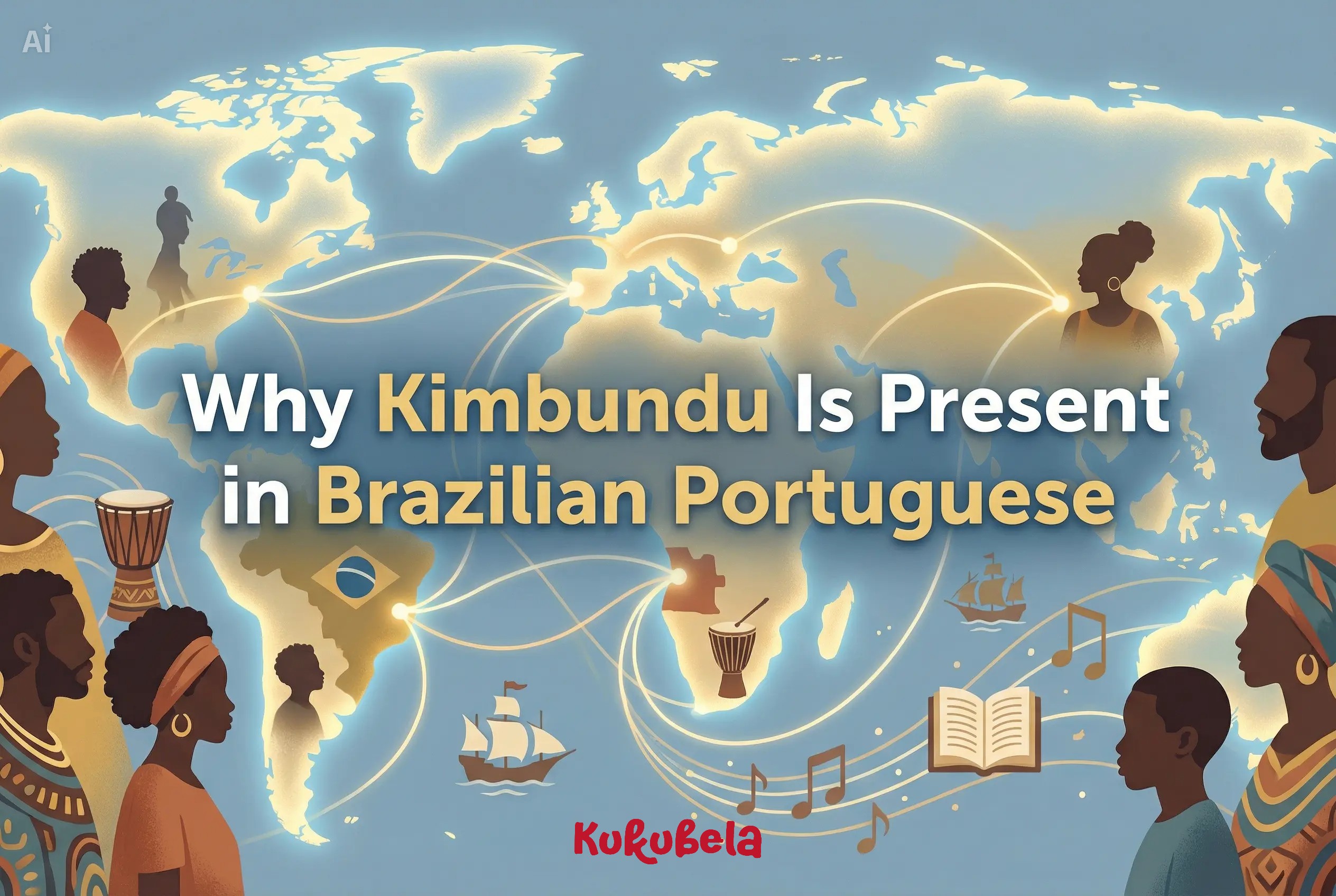 Why Kimbundu Is Present in Brazilian Portuguese