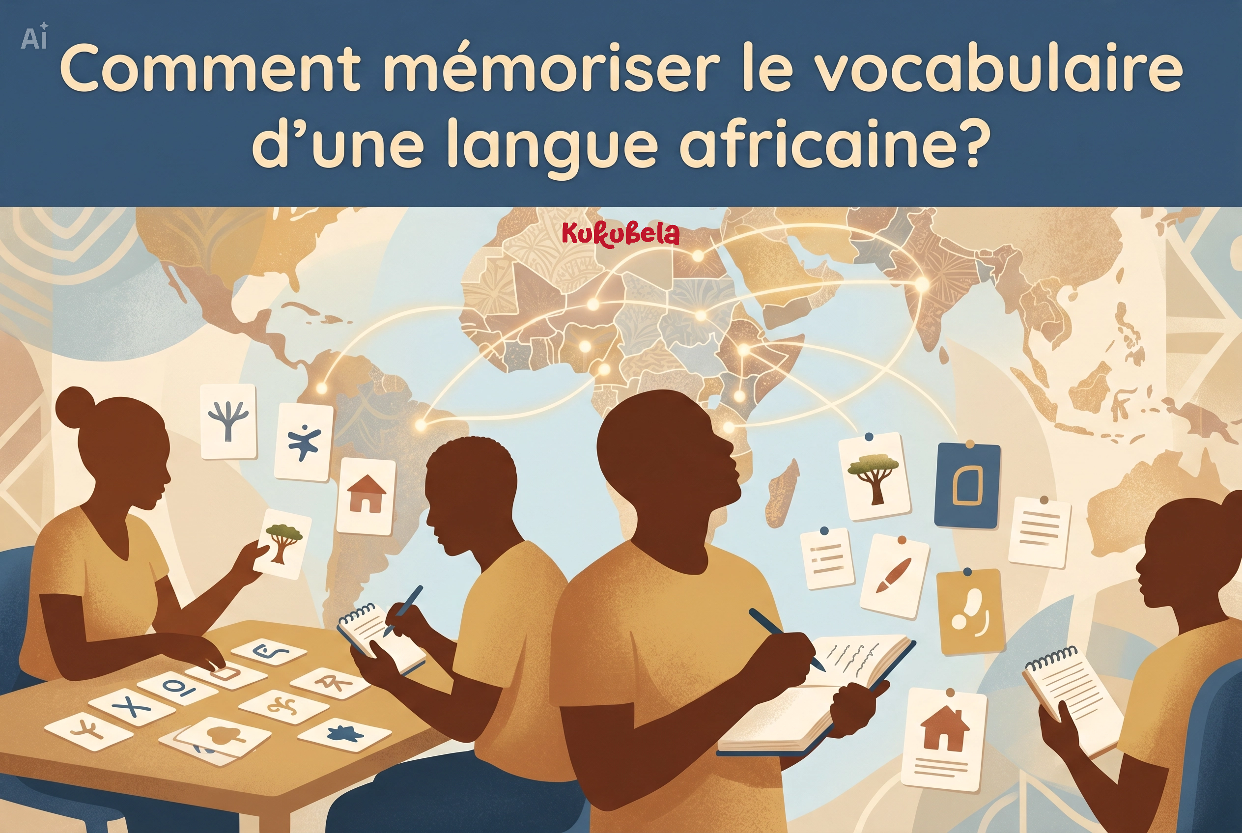 Comment mémoriser le vocabulaire d’une langue africaine?