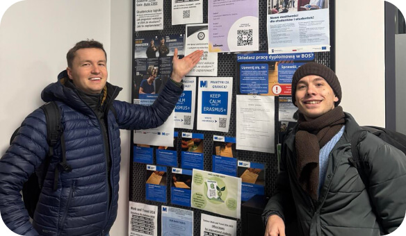 Rozpoczynamy **serię spotkań ze studentami** na których rozmawiamy o przebranżowieniu i budowaniu ścieżek kariery.