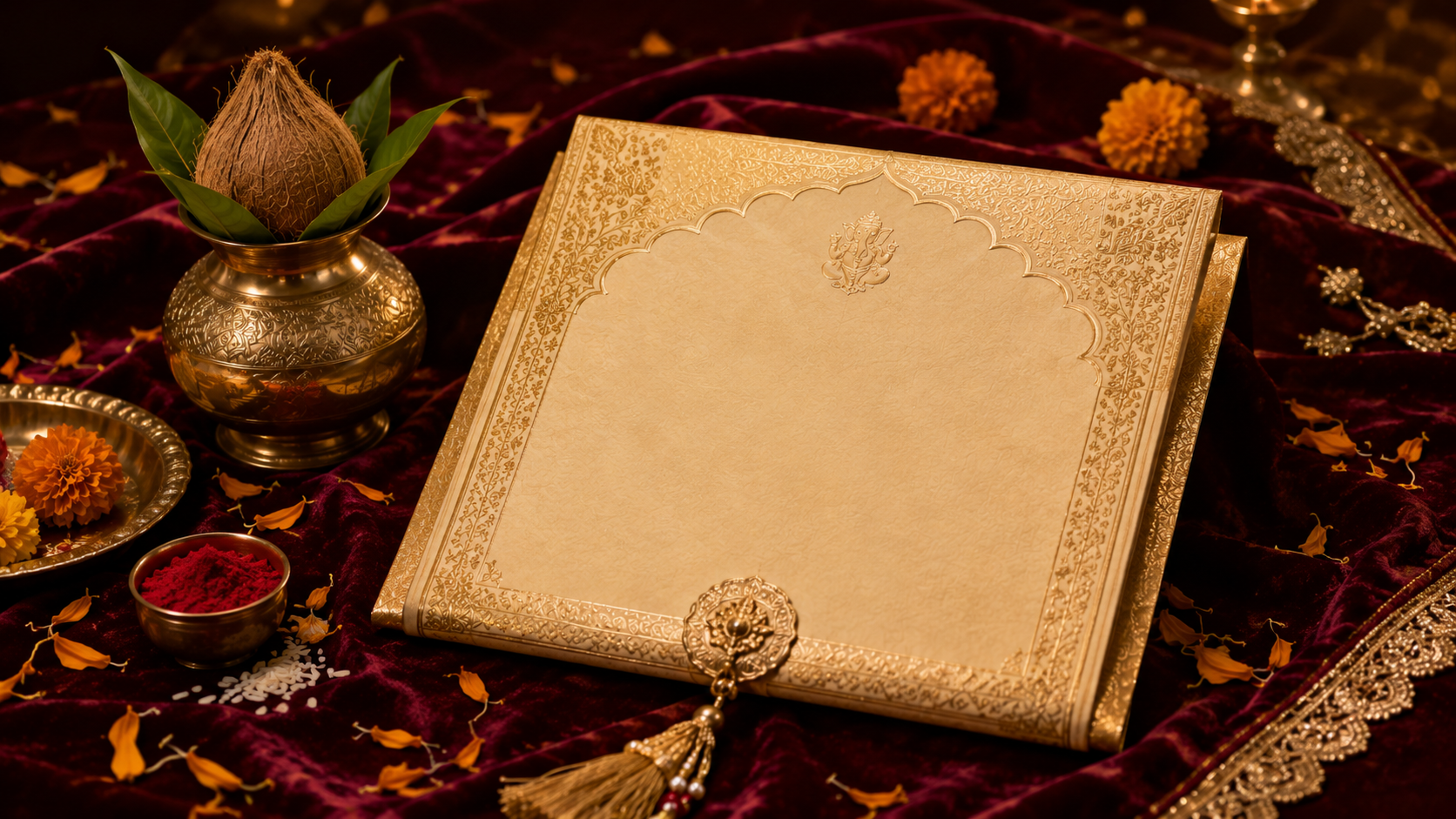 What Is a Kunkupatri? The Rajput Wedding Invitation Explained