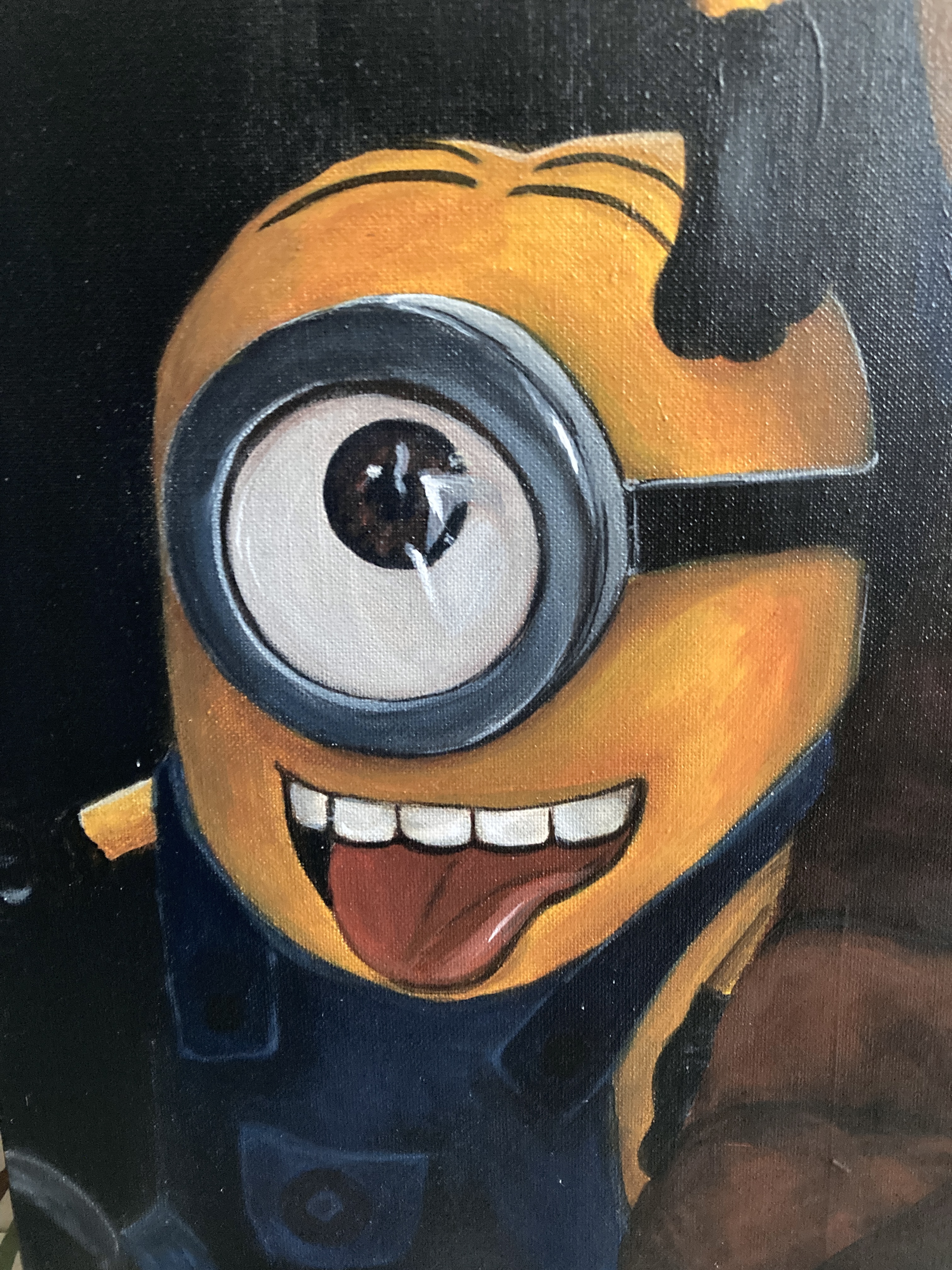 Kunstenaar aan het werk