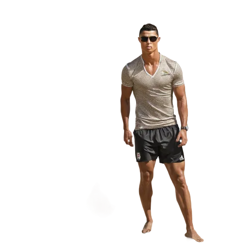 Image generated from Ronaldo on the Beach 