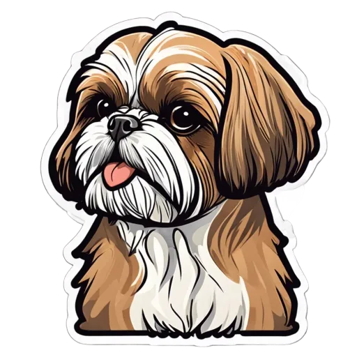 Image generated from shih tzu