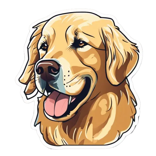 Image generated from Golden retriever