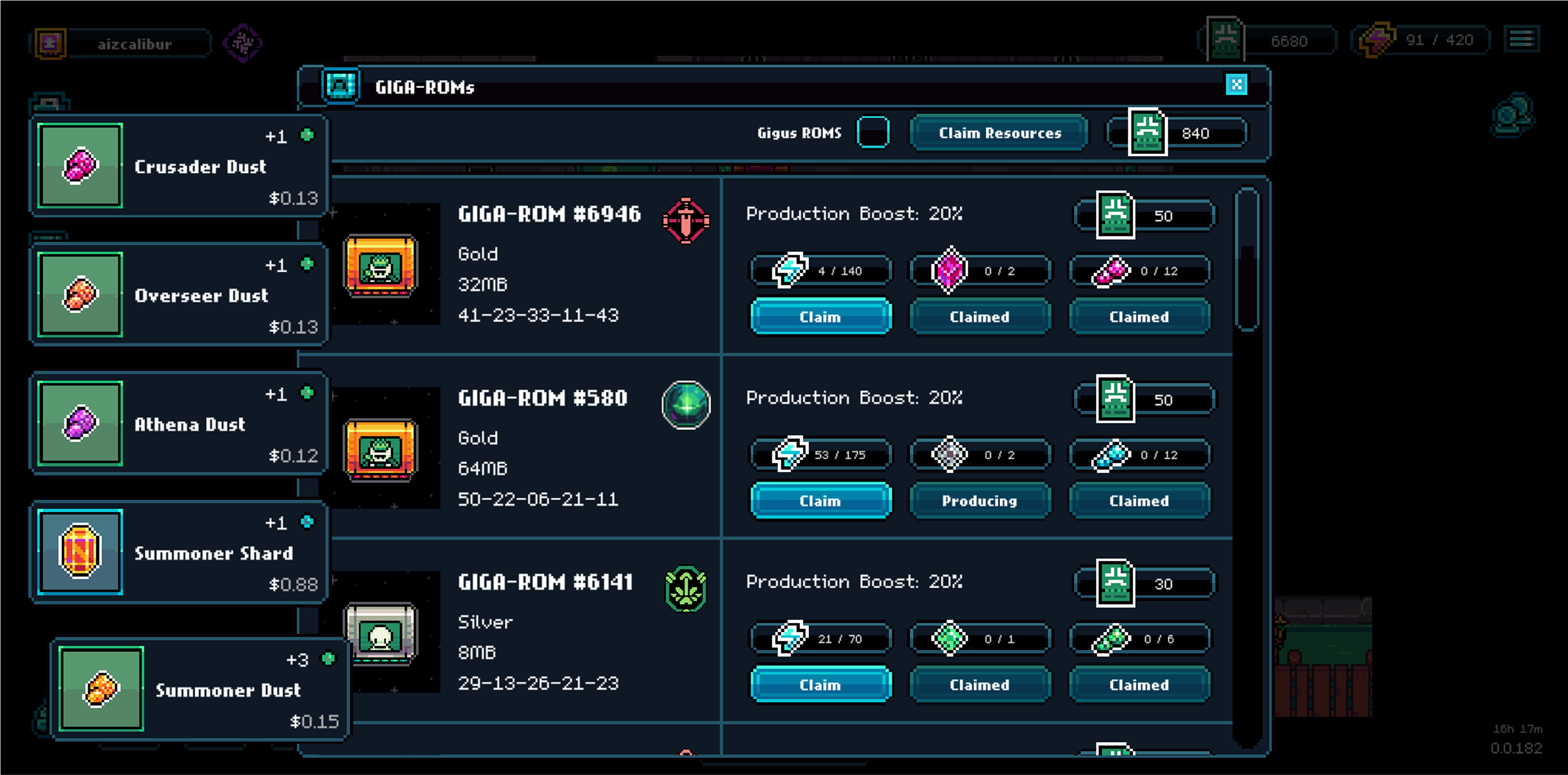 Gigaverse screenshot 4