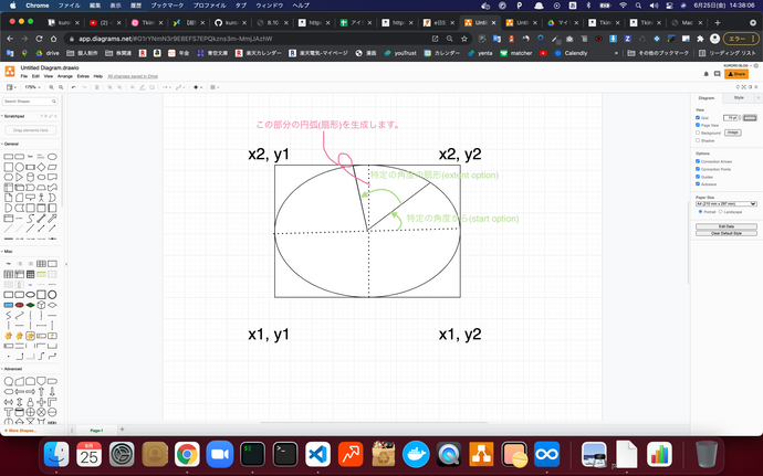 create_arc関数のイメージ画像