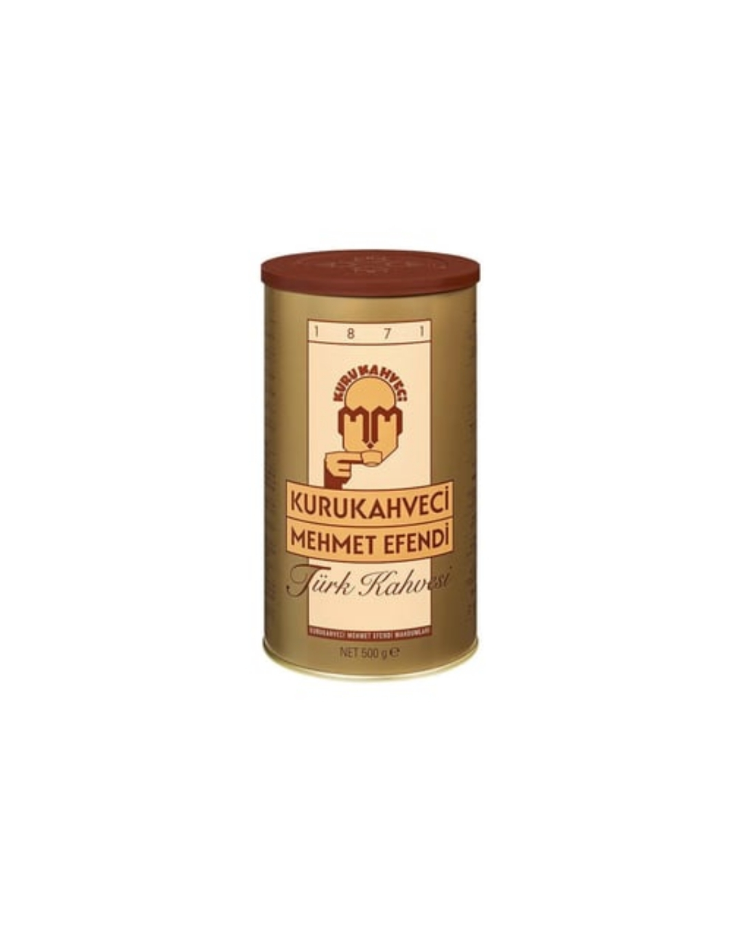 Kurukahveci Mehmet Efendi Türk Kahvesi Teneke Kutu 500 GR