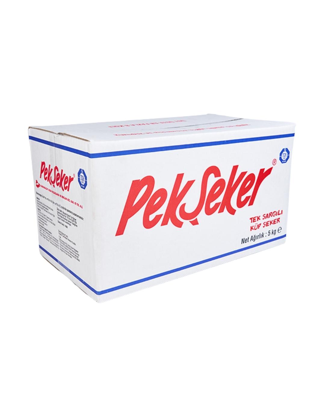 Pekşeker Tek Sargılı Küp Şeker - 5 Kg