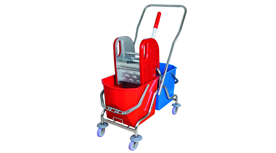 KROM ÇİFT KOVALI TEMİZLİK SETİ ÇELİK PRESLI CEYMOP PRO