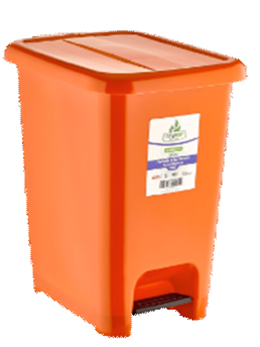 SLIM PEDALLI ÇÖP KOVASI RENKLİ (20 L) CEYMOP PRO