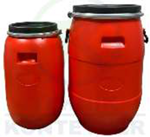 TEHLİKELİ ATIK VARİLİ KIRMIZI (30 L)