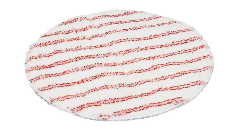 MİKROFIBER PED KIRMIZI ÇİZGİLİ ÇİFT TARAFLI CEYMOP PRO (43 CM)