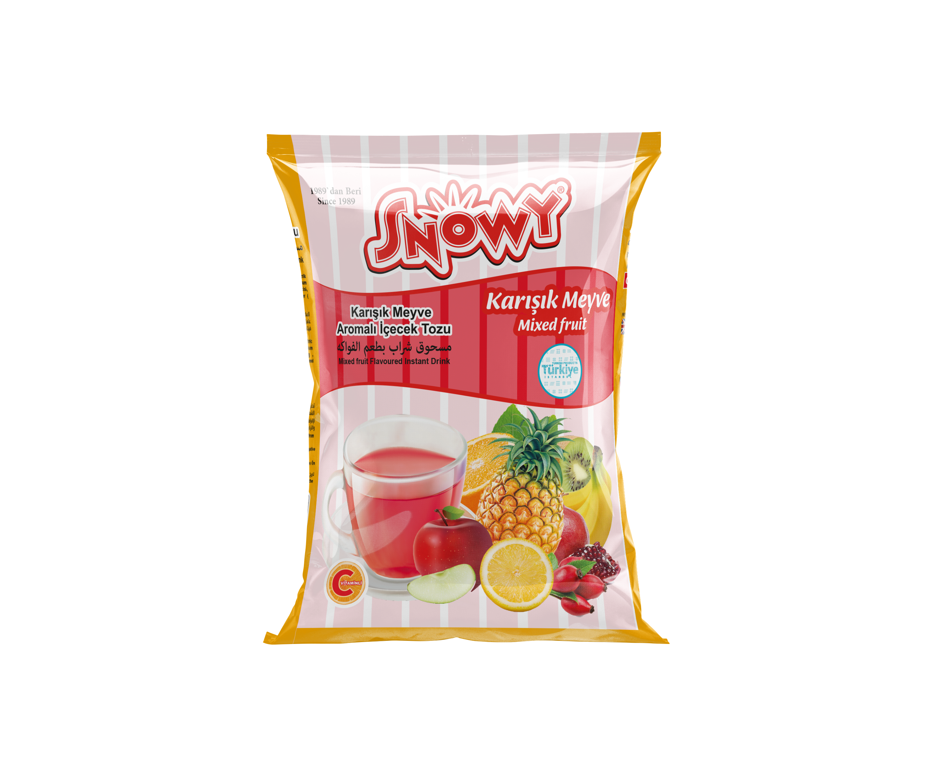 Snowy Toz Oralet 250 GR Karışık Meyve