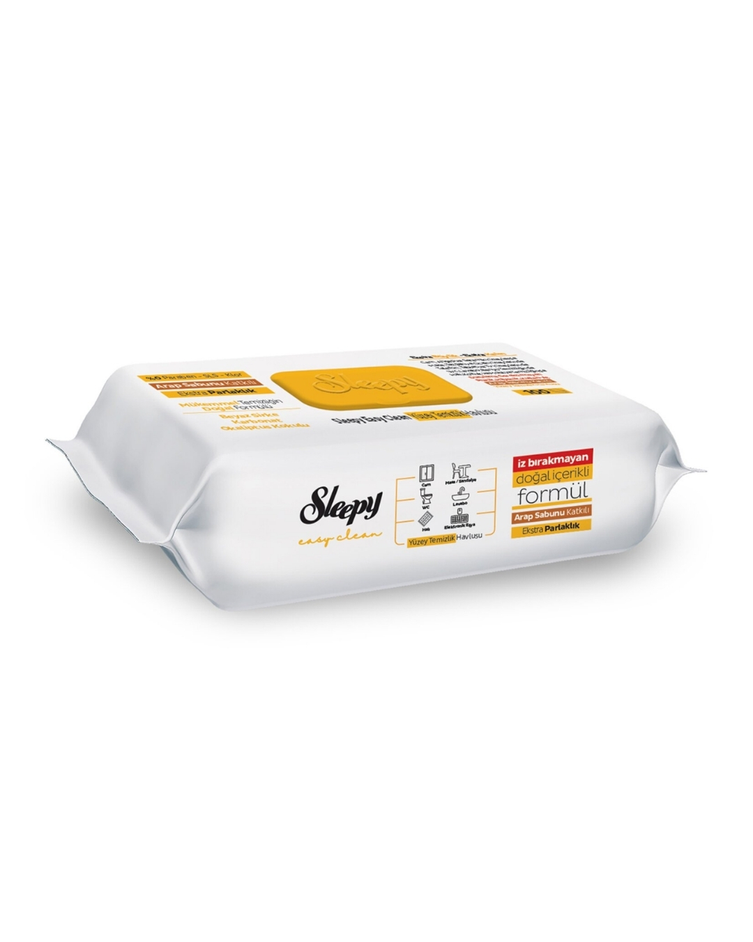 Sleepy Easy Clean Portakal Çiçeği Yüzey Temizlik Havlusu 100 Yaprak