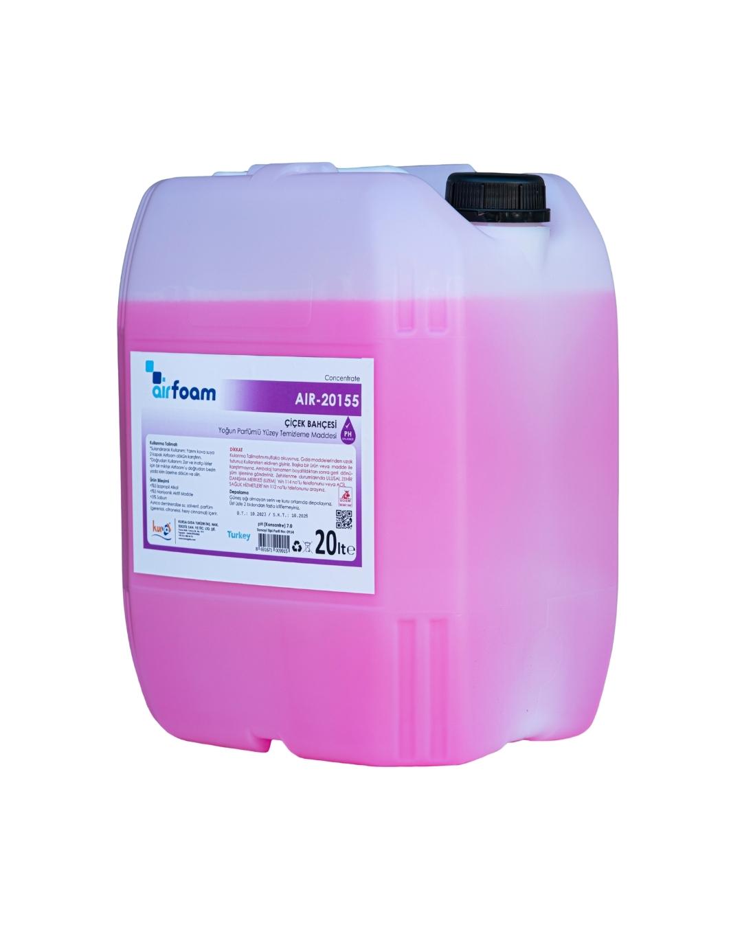 Airfoam Çiçek Bahçesi Yoğun Parfümlü Yüzey Temizleme Maddesi - 20 Lt